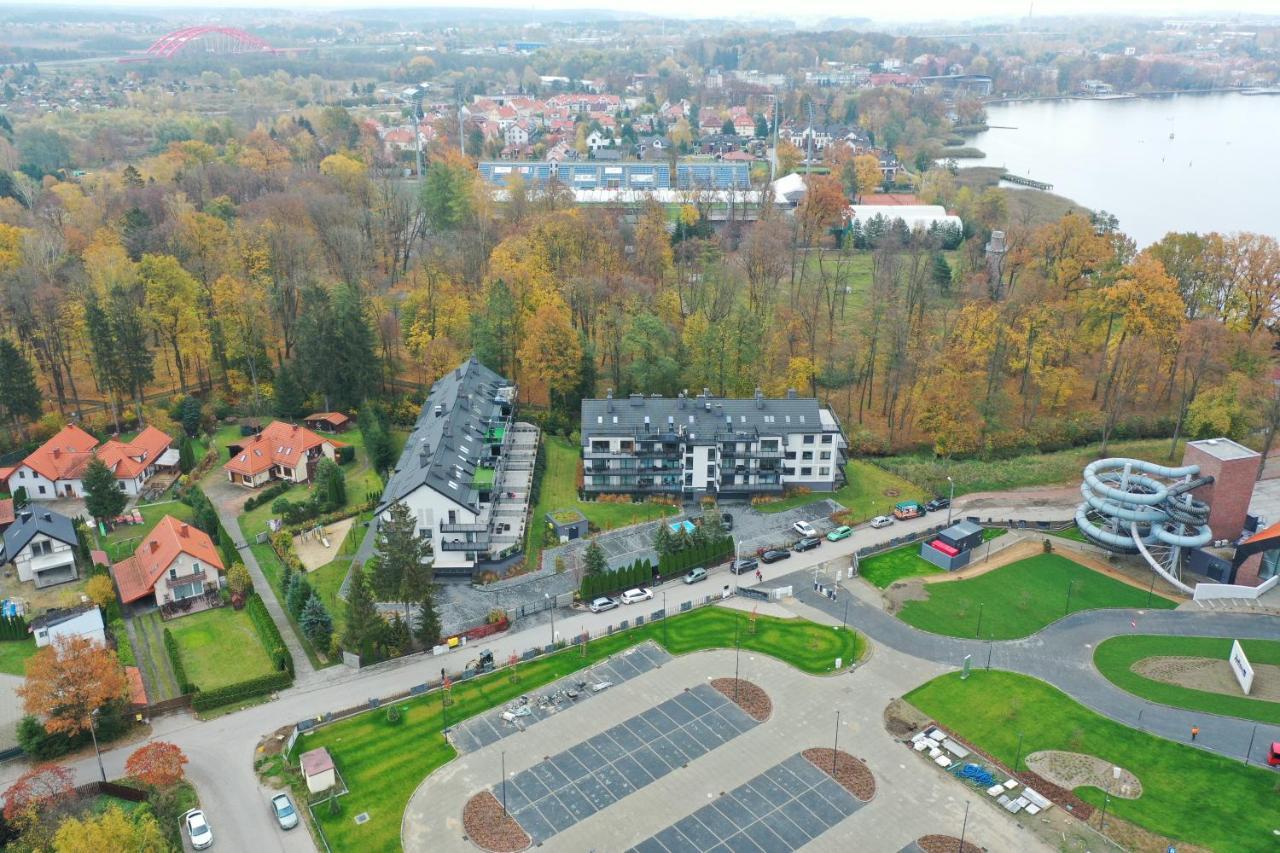 Apartament Twierdza Z Widokiem Na Jezioro Ostróda Exterior foto